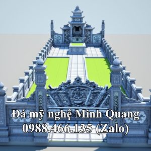 Hình ảnh Khu Lăng Mộ Đá Gia Tộc - Đá Mỹ Nghệ Minh Quang