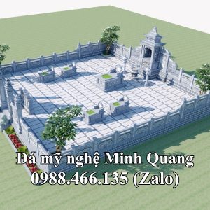 Hình ảnh Khu Lăng Mộ Đá Gia Tộc - Đá Mỹ Nghệ Minh Quang