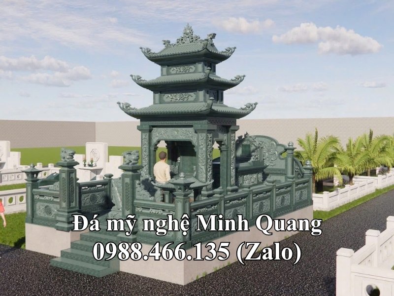 Hình ảnh Khu Lăng Mộ Đá Gia Tộc - Đá Mỹ Nghệ Minh Quang