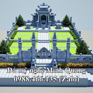 Hình ảnh Khu Lăng Mộ Đá Gia Tộc - Đá Mỹ Nghệ Minh Quang