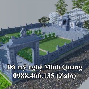Hình ảnh Khu Lăng Mộ Đá Gia Tộc - Đá Mỹ Nghệ Minh Quang