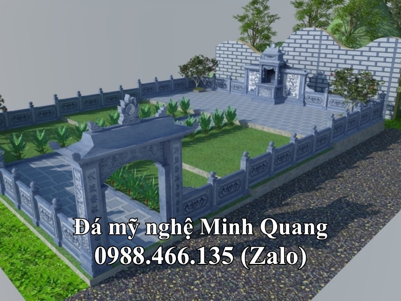 Hình ảnh Khu Lăng Mộ Đá Gia Tộc - Đá Mỹ Nghệ Minh Quang