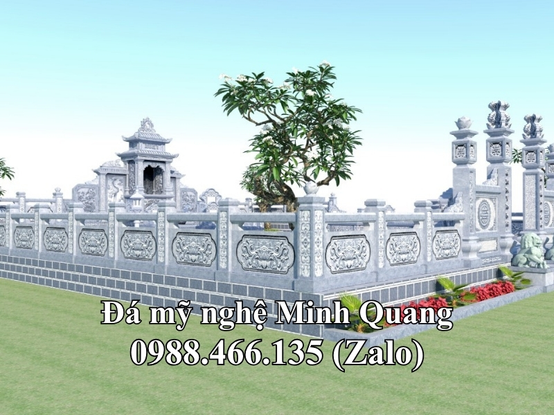 Hình ảnh Khu Lăng Mộ Đá Gia Tộc - Đá Mỹ Nghệ Minh Quang