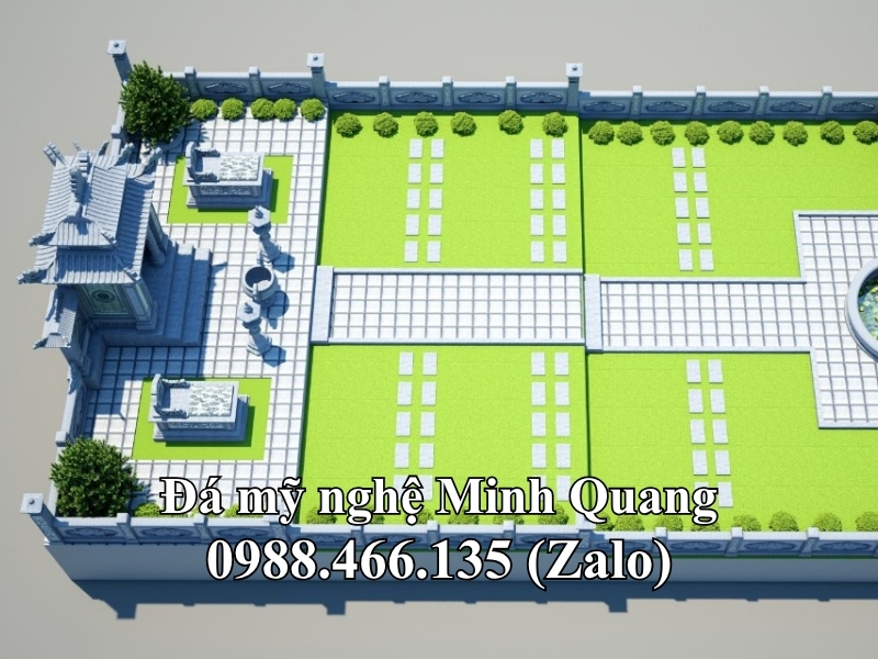 Hình ảnh Khu Lăng Mộ Đá Gia Tộc - Đá Mỹ Nghệ Minh Quang
