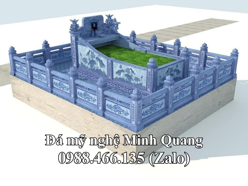Hình ảnh Khu Lăng Mộ Đá Gia Tộc - Đá Mỹ Nghệ Minh Quang