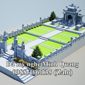 Hình ảnh Khu Lăng Mộ Đá Gia Tộc - Đá Mỹ Nghệ Minh Quang