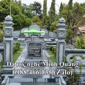 Kích thước lăng mộ đá xanh chuẩn Lỗ Ban - Đá Mỹ Nghệ Minh Quang