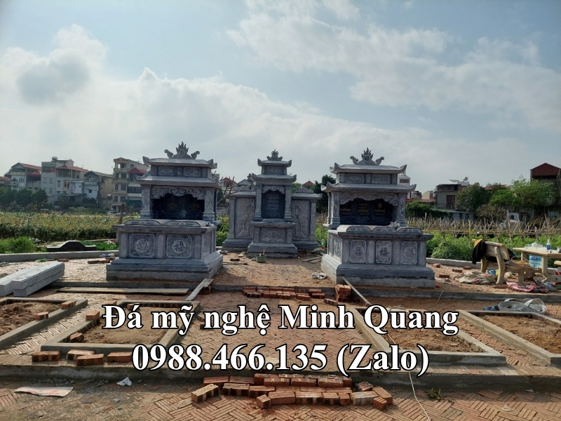 Hình ảnh Khu Lăng Mộ Đá Gia Tộc - Đá Mỹ Nghệ Minh Quang