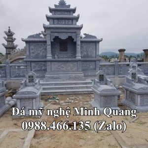 Hình ảnh Khu Lăng Mộ Đá Gia Tộc - Đá Mỹ Nghệ Minh Quang