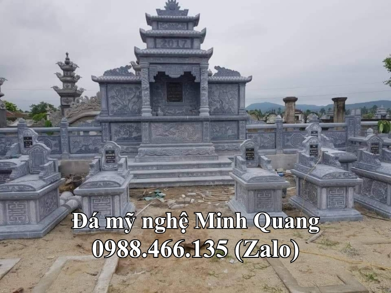 Hình ảnh Khu Lăng Mộ Đá Gia Tộc - Đá Mỹ Nghệ Minh Quang