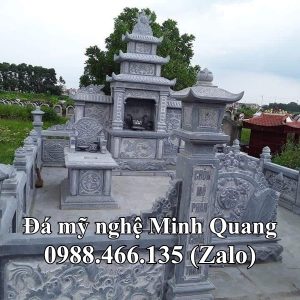 Hình ảnh Khu Lăng Mộ Đá Gia Tộc - Đá Mỹ Nghệ Minh Quang