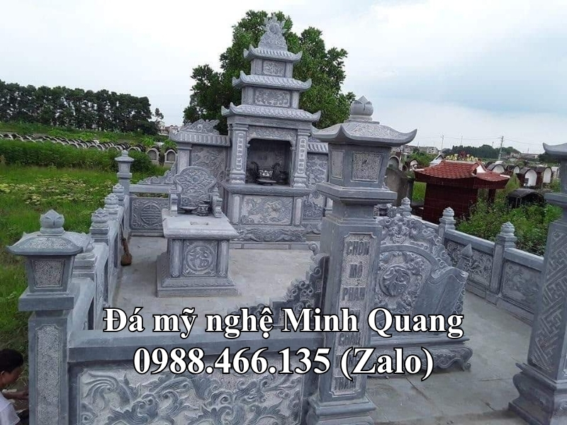 Hình ảnh Khu Lăng Mộ Đá Gia Tộc - Đá Mỹ Nghệ Minh Quang