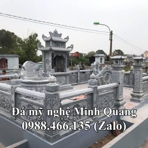 Hình ảnh Khu Lăng Mộ Đá Gia Tộc - Đá Mỹ Nghệ Minh Quang