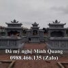 Hình ảnh Khu Lăng Mộ Đá Gia Tộc - Đá Mỹ Nghệ Minh Quang