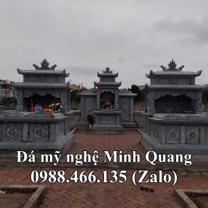 Hình ảnh Khu Lăng Mộ Đá Gia Tộc - Đá Mỹ Nghệ Minh Quang