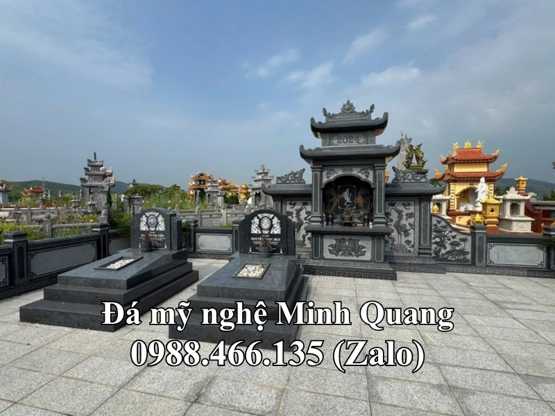 Hình ảnh Khu Lăng Mộ Đá Gia Tộc - Đá Mỹ Nghệ Minh Quang