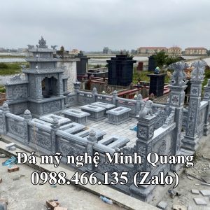 Hình ảnh Khu Lăng Mộ Đá Gia Tộc - Đá Mỹ Nghệ Minh Quang