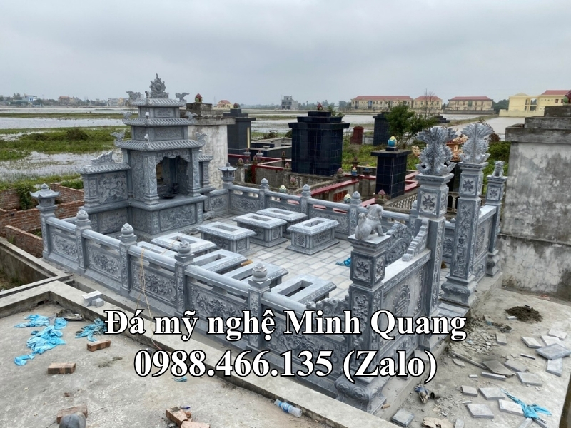 Hình ảnh Khu Lăng Mộ Đá Gia Tộc - Đá Mỹ Nghệ Minh Quang