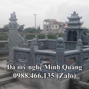 Hình ảnh Khu Lăng Mộ Đá Gia Tộc - Đá Mỹ Nghệ Minh Quang