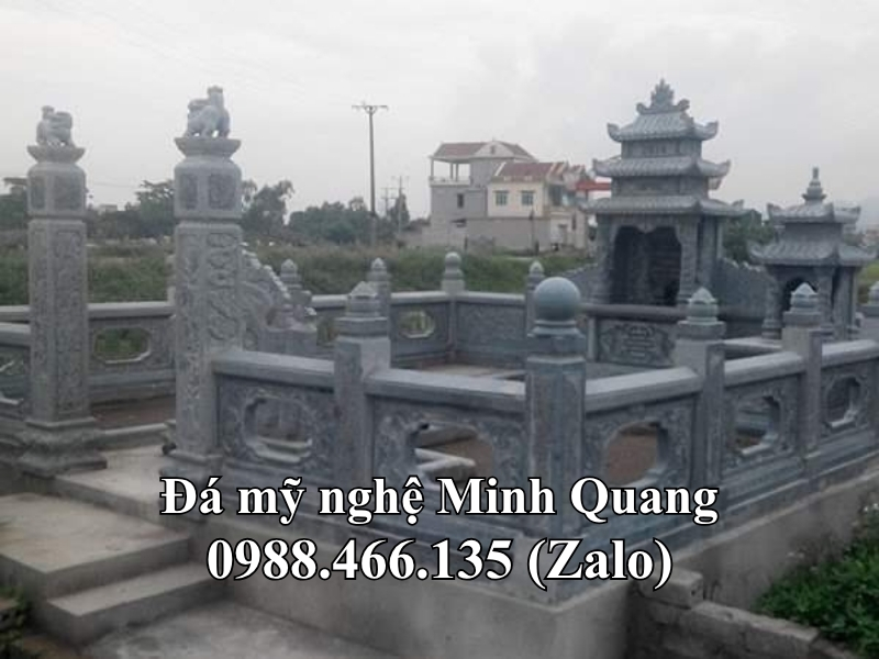 Hình ảnh Khu Lăng Mộ Đá Gia Tộc - Đá Mỹ Nghệ Minh Quang