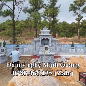 Hình ảnh Khu Lăng Mộ Đá Gia Tộc - Đá Mỹ Nghệ Minh Quang
