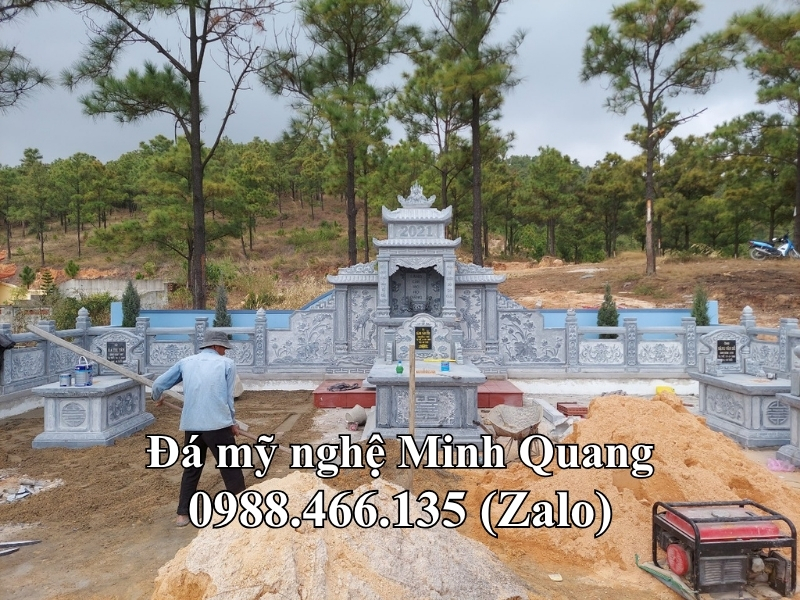 Hình ảnh Khu Lăng Mộ Đá Gia Tộc - Đá Mỹ Nghệ Minh Quang