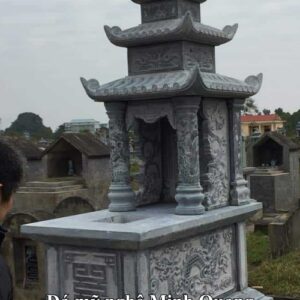Hình ảnh Mộ Đá Ba Mái (Mộ Ba Đao) - Đá Mỹ Nghệ Minh Quang