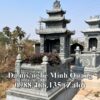 Mẫu Mộ Đá Ba Mái (Mộ Ba Đao) xuất xưởng - Đá Mỹ Nghệ Minh Quang