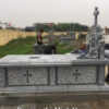 Mẫu Mộ Đá Công Giáo xuất xưởng - Đá Mỹ Nghệ Minh Quang