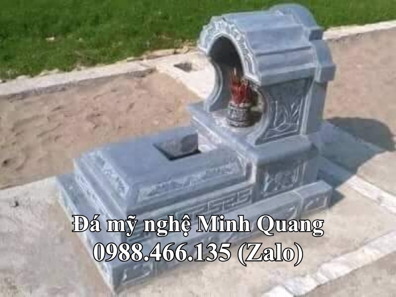 Hình ảnh Mộ Đá Một Mái (Mộ Mái Vòm) - Đá Mỹ Nghệ Minh Quang