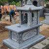 Mẫu Mộ Đá Một Mái (Mộ Mái Vòm) xuất xưởng - Đá Mỹ Nghệ Minh Quang