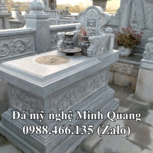 giá mộ đá 3 mái chuẩn phong thủy - Đá Mỹ Nghệ Minh Quang