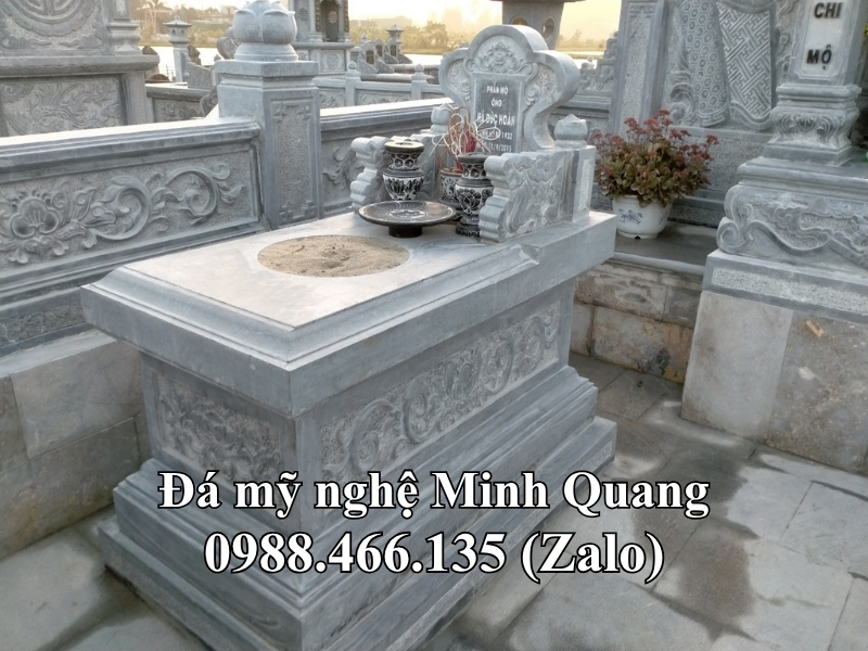 giá mộ đá 3 mái chuẩn phong thủy - Đá Mỹ Nghệ Minh Quang