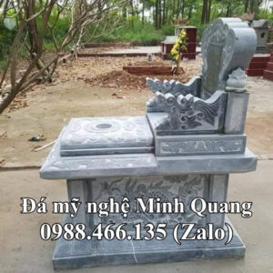 Mẫu Mộ Đá Tam Sơn (Mộ Không Mái) xuất xưởng - Đá Mỹ Nghệ Minh Quang