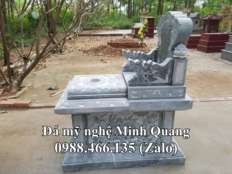 Mẫu Mộ Đá Tam Sơn (Mộ Không Mái) xuất xưởng - Đá Mỹ Nghệ Minh Quang