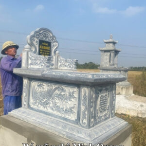 lăng mộ đá giá rẻ chuẩn phong thủy - Đá Mỹ Nghệ Minh Quang