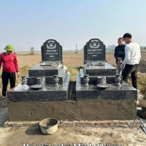 Mẫu Mộ Đá Tam Sơn (Mộ Không Mái) xuất xưởng - Đá Mỹ Nghệ Minh Quang