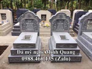 giá mộ đá tam sơn chuẩn phong thủy - Đá Mỹ Nghệ Minh Quang