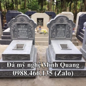 giá mộ đá tam sơn chuẩn phong thủy - Đá Mỹ Nghệ Minh Quang