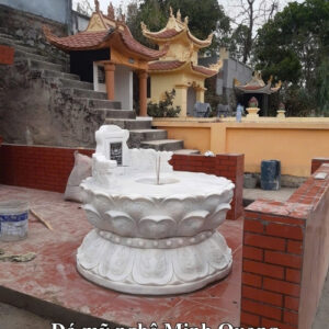 Mẫu Mộ Đá Tròn Phong Thủy xuất xưởng - Đá Mỹ Nghệ Minh Quang