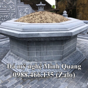 Hình ảnh Mộ Đá Tròn Phong Thủy - Đá Mỹ Nghệ Minh Quang