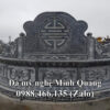 Mẫu Mộ Đá Tròn Phong Thủy xuất xưởng - Đá Mỹ Nghệ Minh Quang